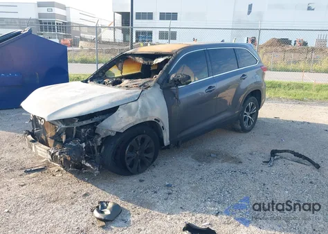 2019 Toyota Highlander Le Plus from USA, damaged, VIN 5TDZZRFH5KS357219